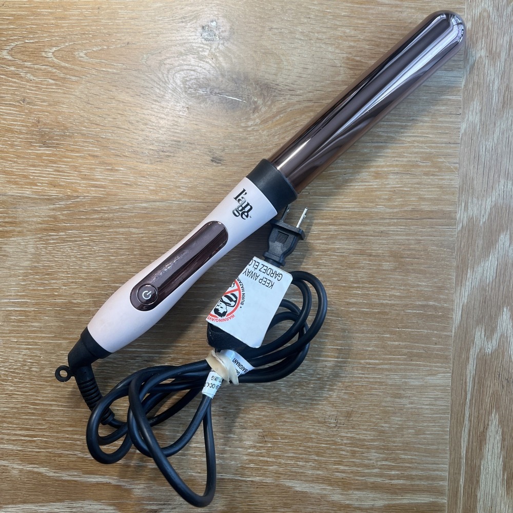 L'ANGE Ondule 32 mm Titanium Curling Wand Blush Rose 1.25"‎ Beach Waves